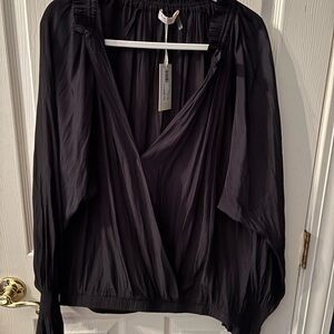 Elegant Black Women's Top